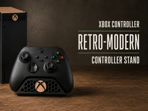 Caja o estuche: Xbox X Series Controller Stand — referencia de MakerWorld