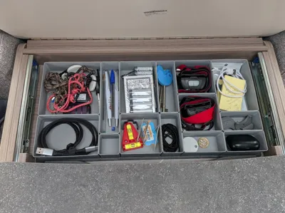 Swift Caravan Lounge Drawer Under Table Storage
