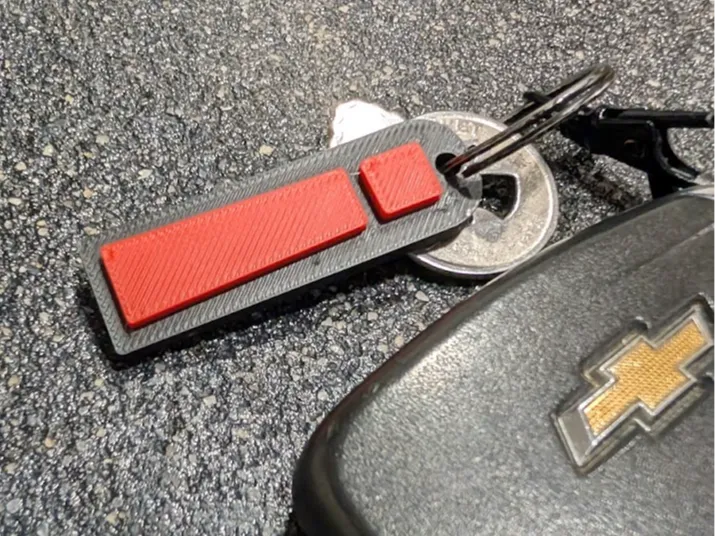 Metal Gear Solid - Alert! Keychain