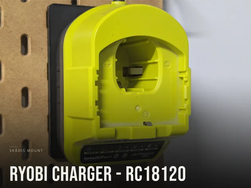 SKÅDIS Mount - Ryobi Charger - RC18120