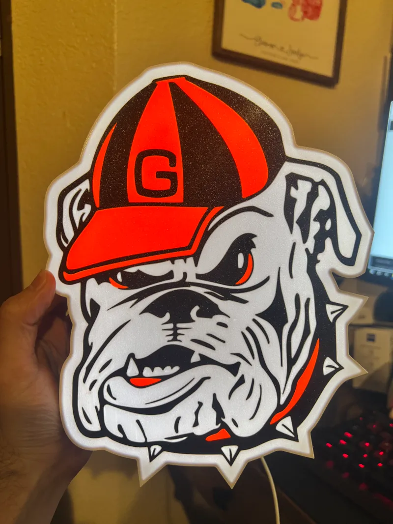 Georgia Bulldogs Lightbox