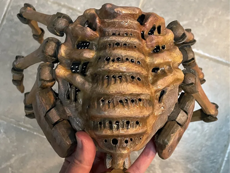 Facehugger Mask - wearable on top of N95
