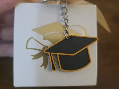 graduation keychain