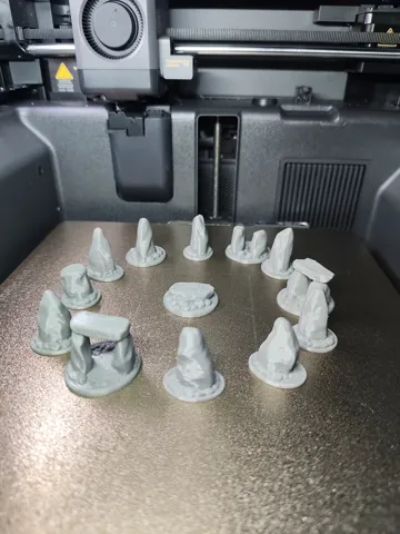 Escenografía en miniatura: Ancient Standing Stones -Fantasy Wargaming Terrain — vista de referencia 3