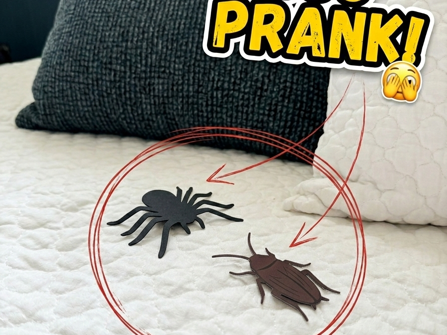Realistic Spider & Roach Prank - NO AMS