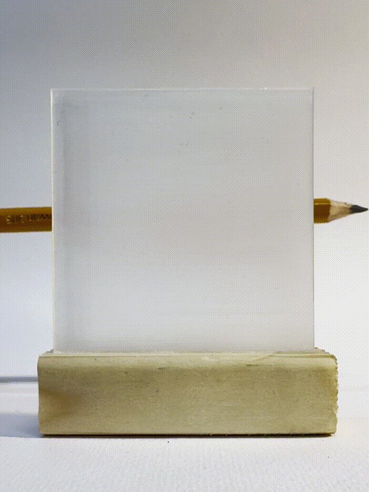 Invisibility cloak, lenticular lens