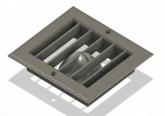 Ventilation grille.