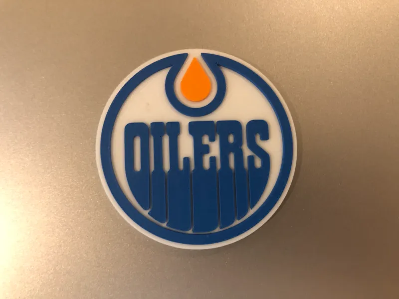 Edmonton Oilers (Fridge magnet)