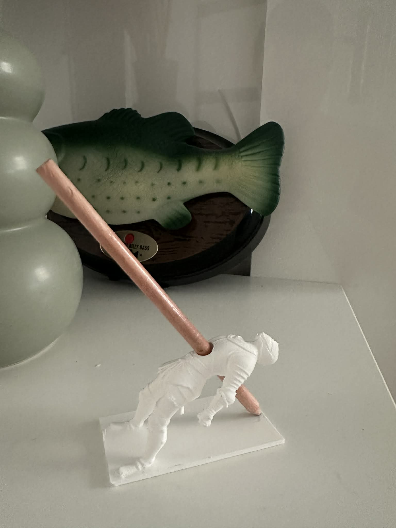 Dead Knight Pen Holder – Medieval Desk Organizer view 2