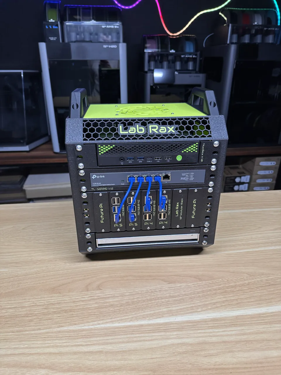 Lab Rax 10" Server Rack - 5U view 2