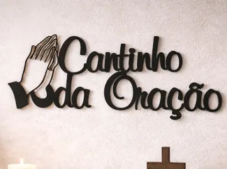 Cantinho da Oração - Decoração Religiosa p/ Parede