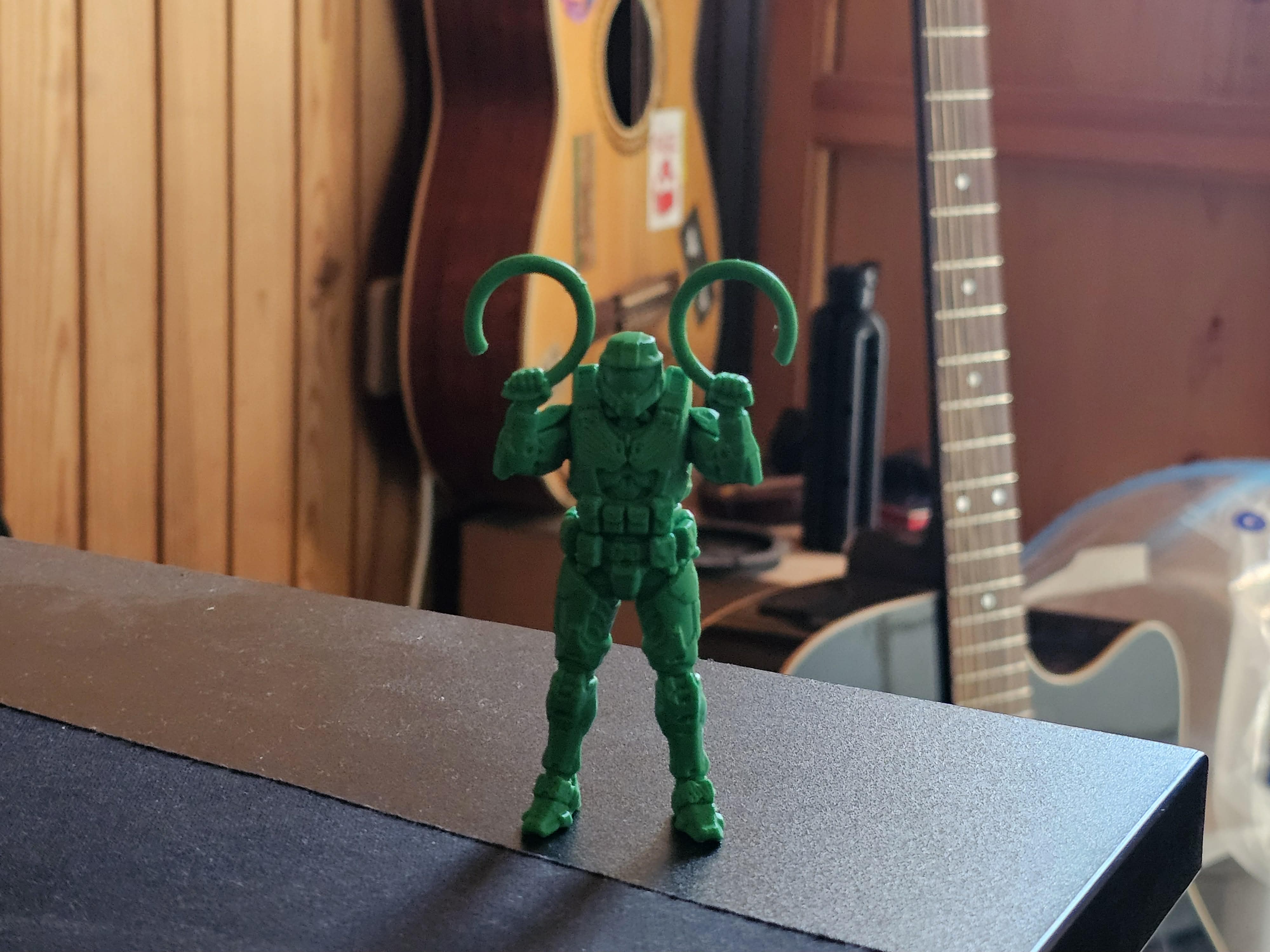 Master Chief (Halo) Plastic Bag Paratrooper - 1