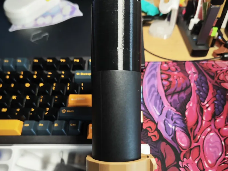 红莲蜜獾aac 原厂消音器可藏上旋替换顶盖