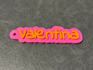 Keychain Valentina - Portachiavi Valentina