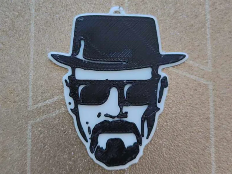 Heisenberg (Walter White - Breaking Bad) Keychain