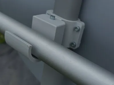 Universal Pool Clamp for 50mm Oval Poles