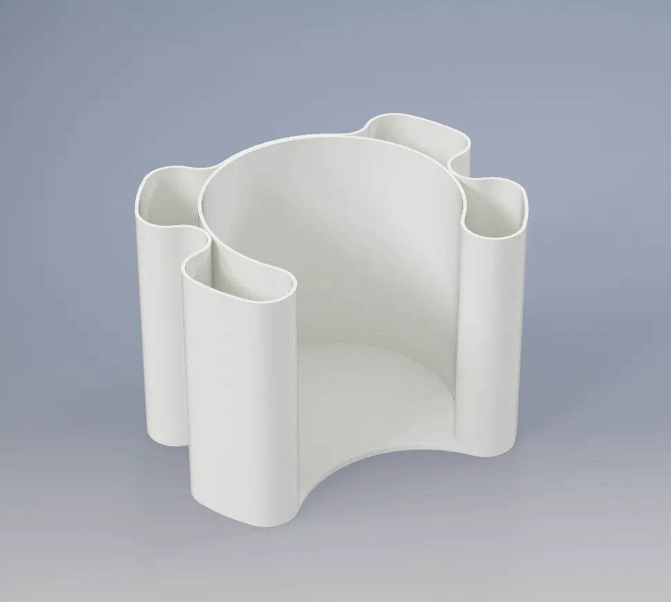Range cotons et coton-tiges (mode vase)