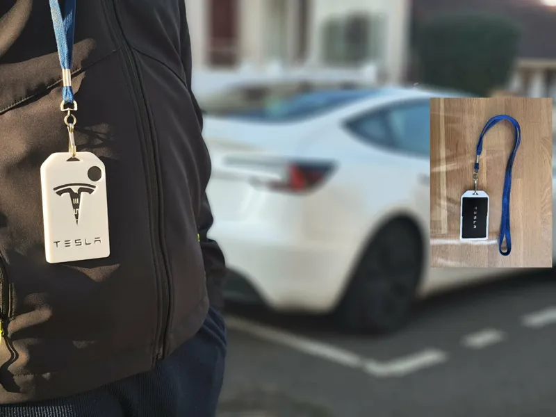 Porte Badge Clé carte TESLA