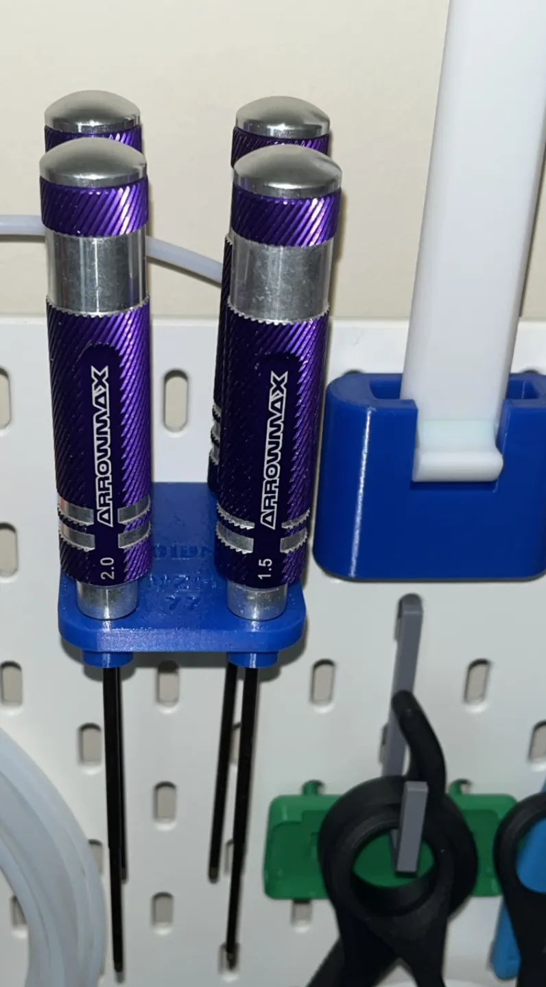 Arrowmax Hex Screwdrivers Skadis mount