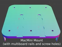 2012 MacMini Mount (Multiboard or Screws)