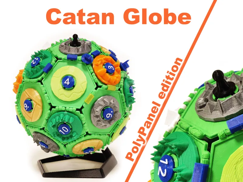 Settlers of Catan - Globe Edition - Polypanel