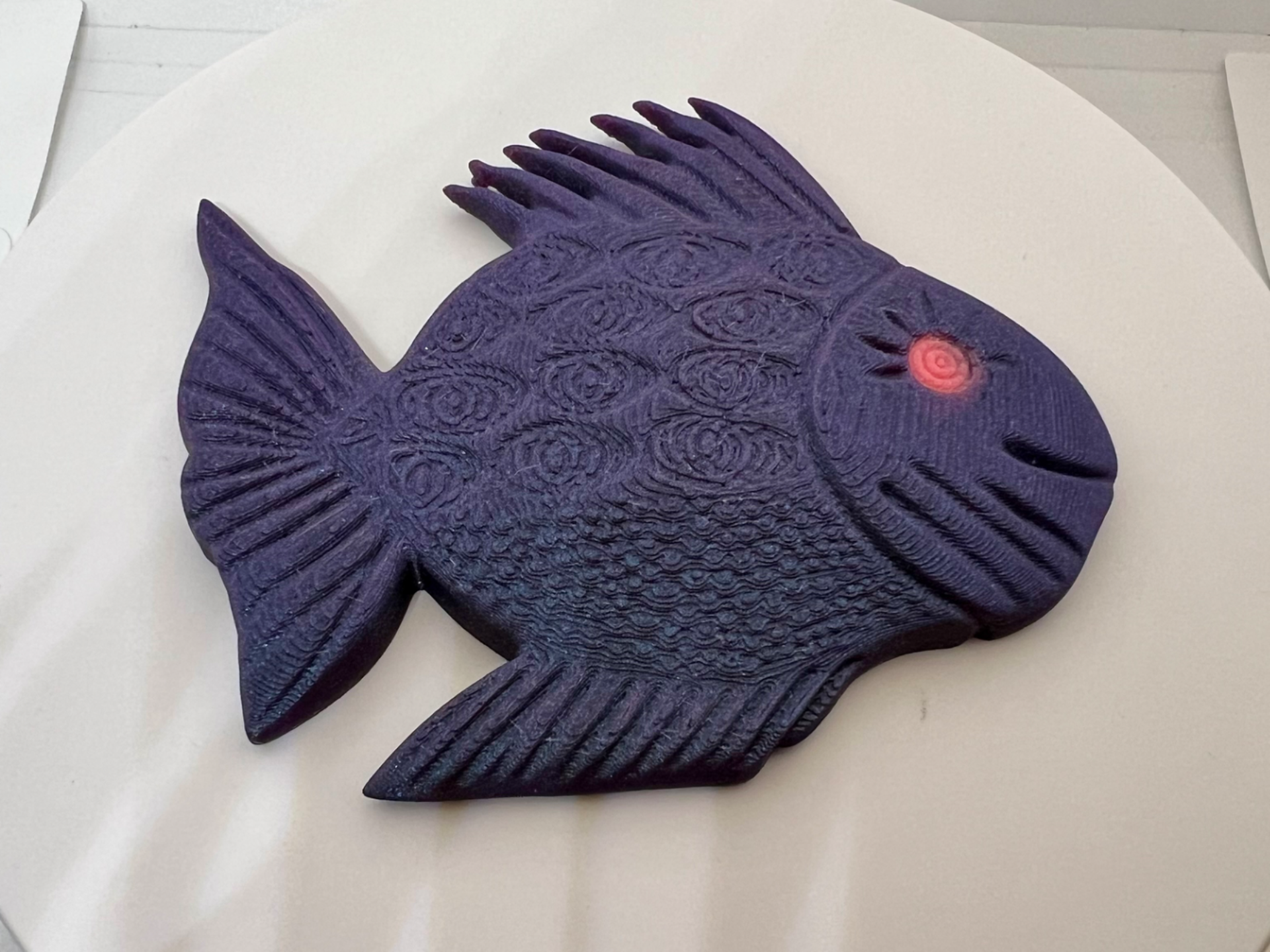 Ceramic Style Fish Stone
