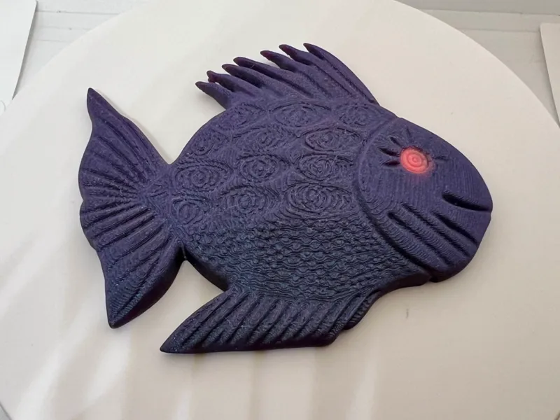 Ceramic Style Fish Stone