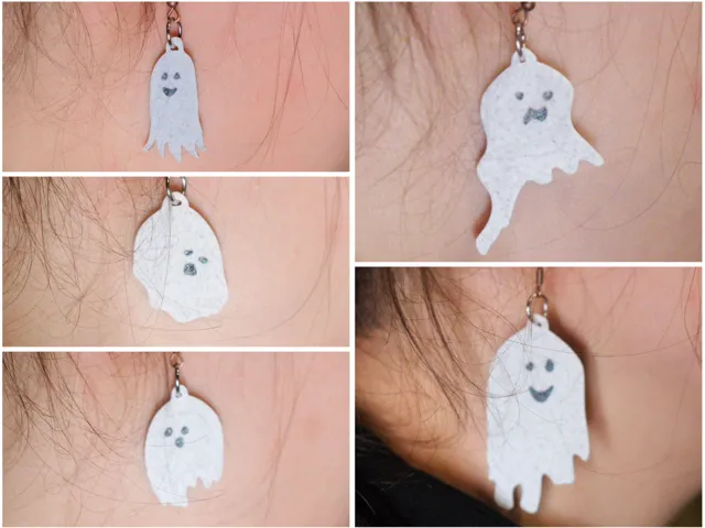 Ghost Earrings Set