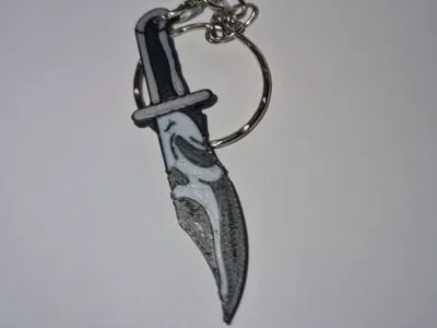 Scream keyring