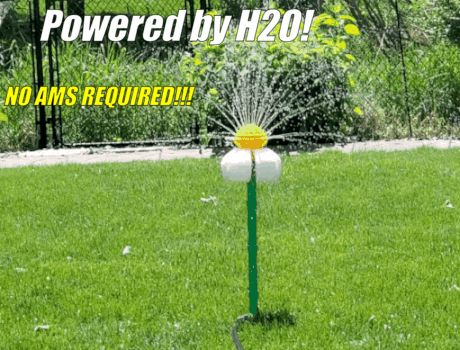 Droopy Daisy Spinning Sprinkler