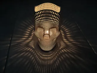 Skull Totemkopf Teelicht Led