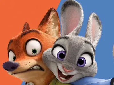 Zootopia, Nick and Judy lithophane