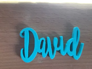 Llavero nombre David