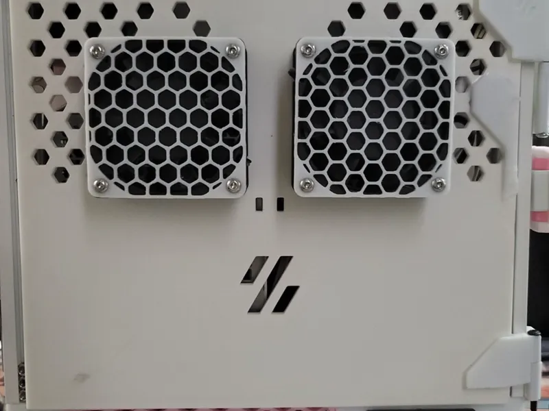 voron0.2电器仓双6020散热