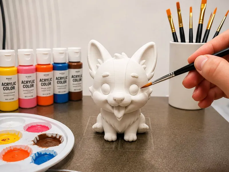 Paint Your Own cute Dog