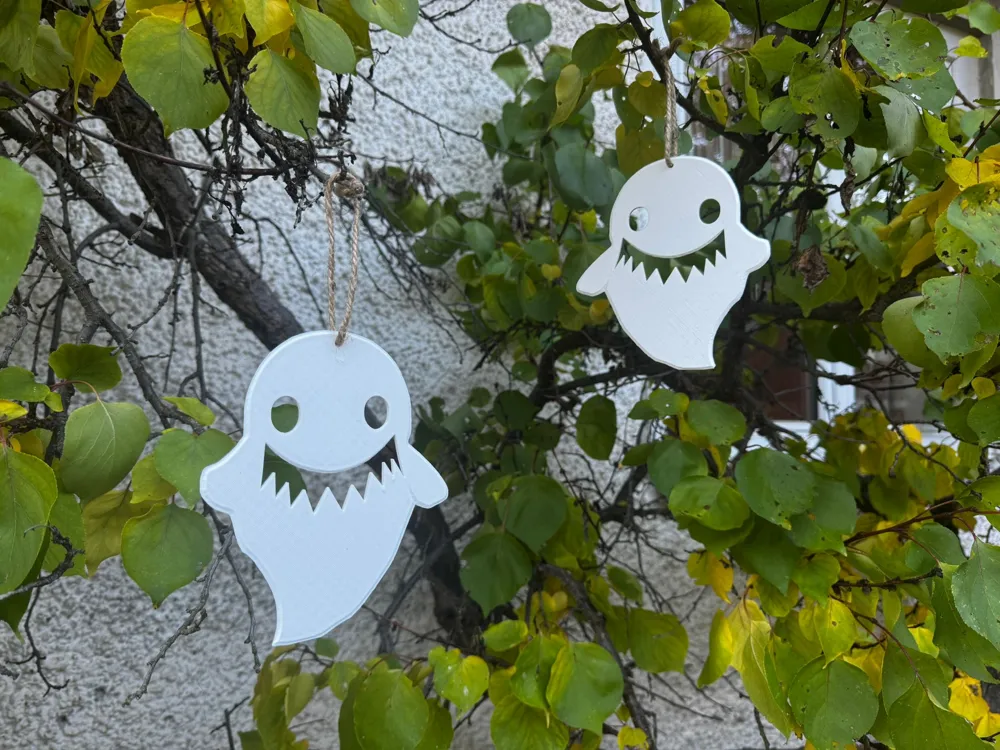 Ghost Helloween Decoration - Free 3D Print Model - MakerWorld