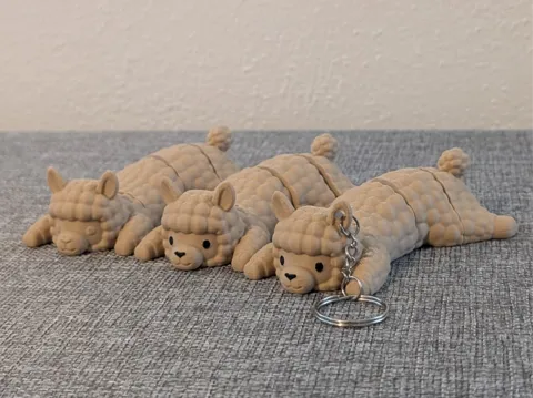 Mini Llama - Articulated animals