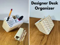 Desk organizer - all parts