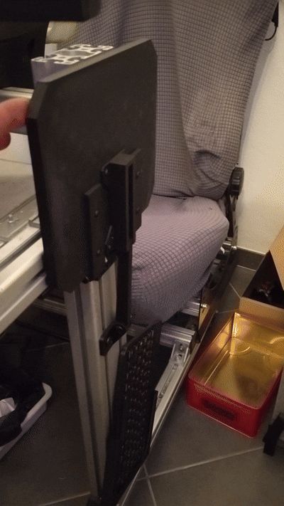 Folding table for 40x80 aluminum profiles