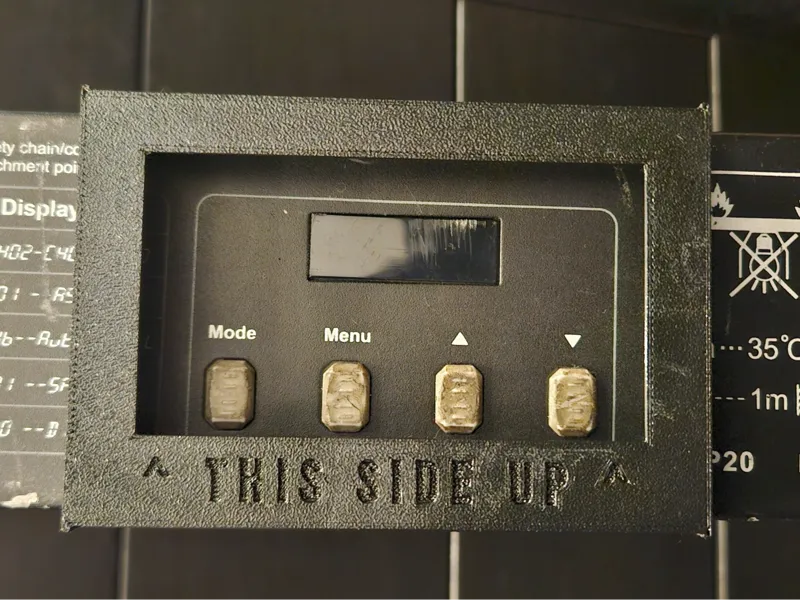 Sunstrip button cover