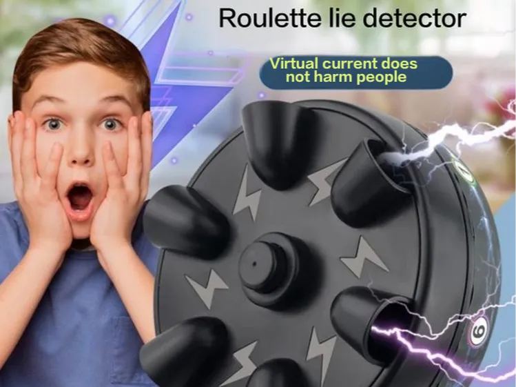 Roulette lie detector-电击测谎仪-解压玩具