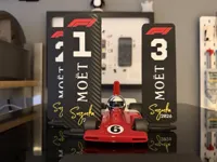 F1 Parc Fermé boards - Suzuka 2026 (A1 mini)