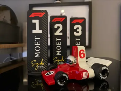 F1 Parc Fermé boards 2026 - Suzuka Edition