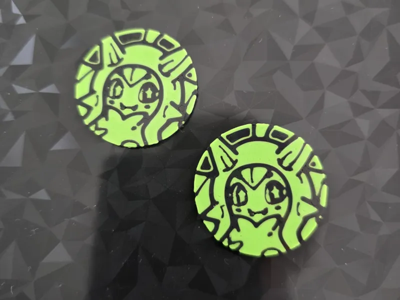 Ogerpon - Coin for Pokémon TCG