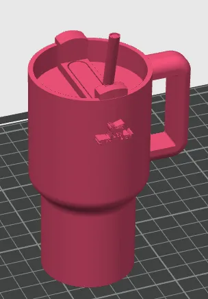 Stanley tumbler keychain