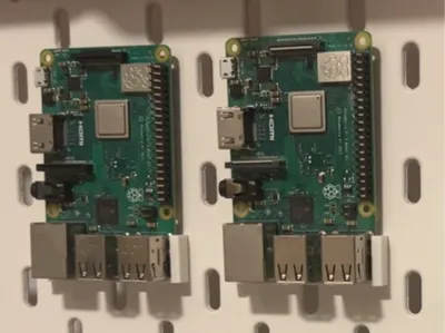 Raspberry Pi Skadis Holder