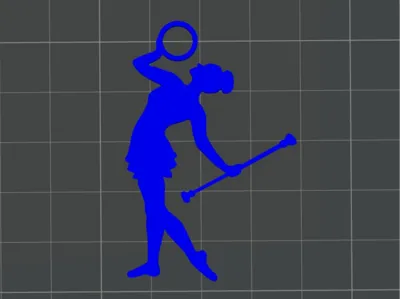 Majorette_2_Keychain