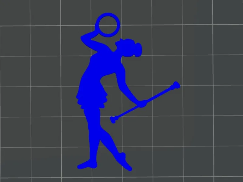Majorette_2_Keychain