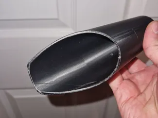 Small soil scoop