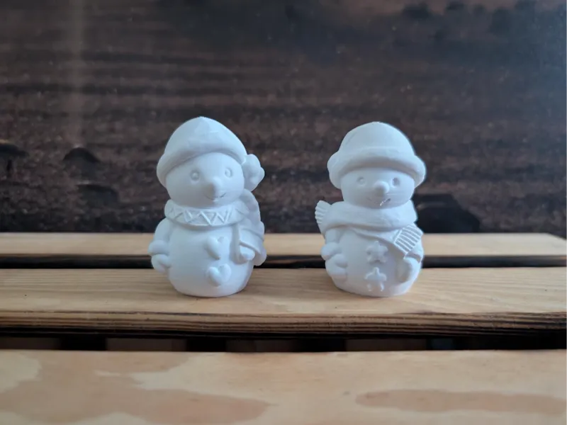 Winterzauber Schneemann-Duo